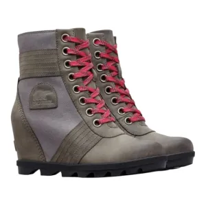 Sorel Lexie Wedge Waterproof Lace Up Boots
