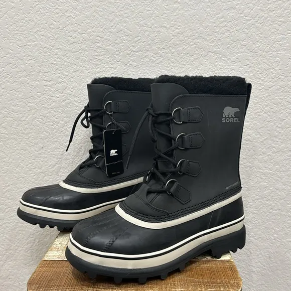 Sorel Mens Caribou Waterproof Boots Size 8