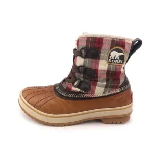 Sorel Tivoli Plaid Waterproof Winter Snow Boots Size 7.5