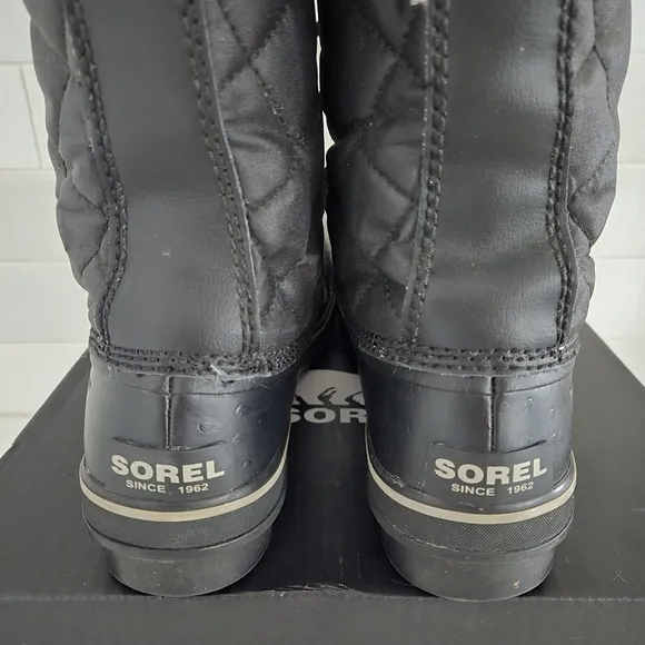 Sorel Tofino II Waterproof Insulated Winter Snow Boots Lace-Up Black Stone Sz 8