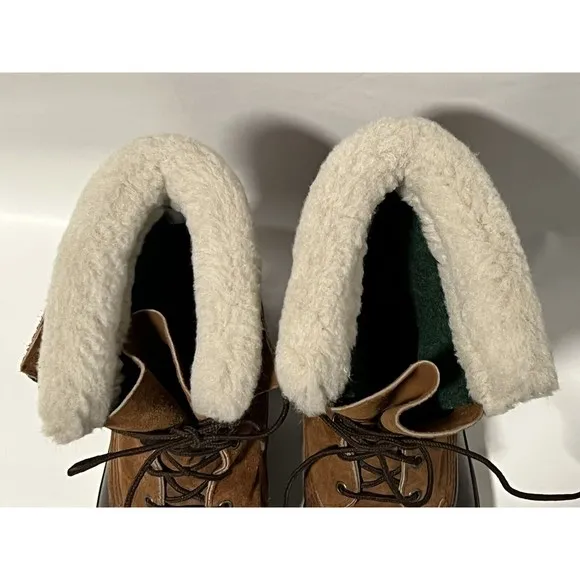 Sorel Waterproof Snow Boots Wool Lined  CANADA MADE Men’s Size 8
