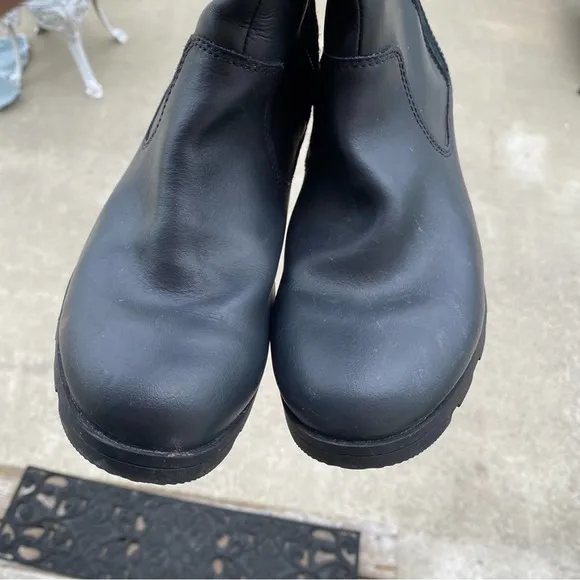 SOREL WATERPROOF SUEDE RAIN RIDER LONG BOOTS 7