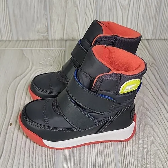 Sorel Whitney II Strap Waterproof Winter Boots Unisex Toddler Size 6 NEW