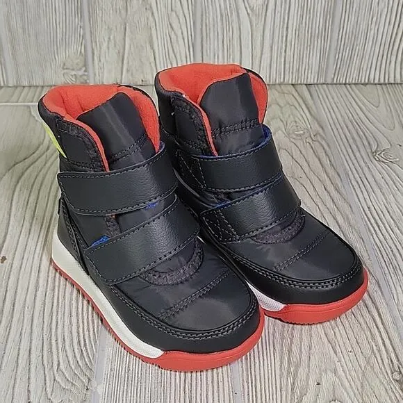 Sorel Whitney II Strap Waterproof Winter Boots Unisex Toddler Size 6 NEW