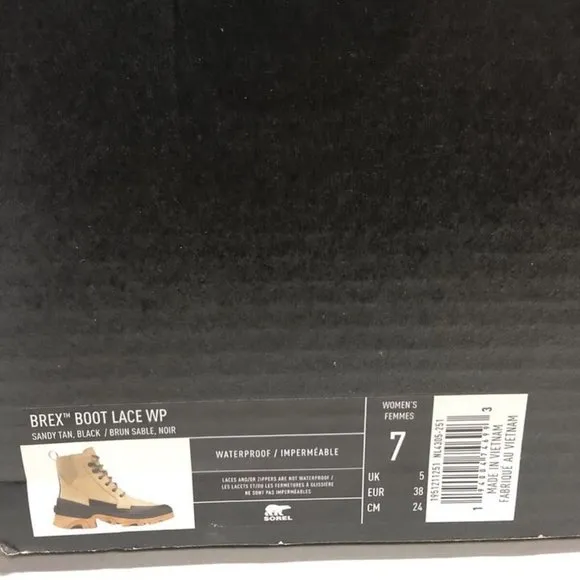 Sorel Women’s Brex Waterproof Winter Boots Tan, Size 7M