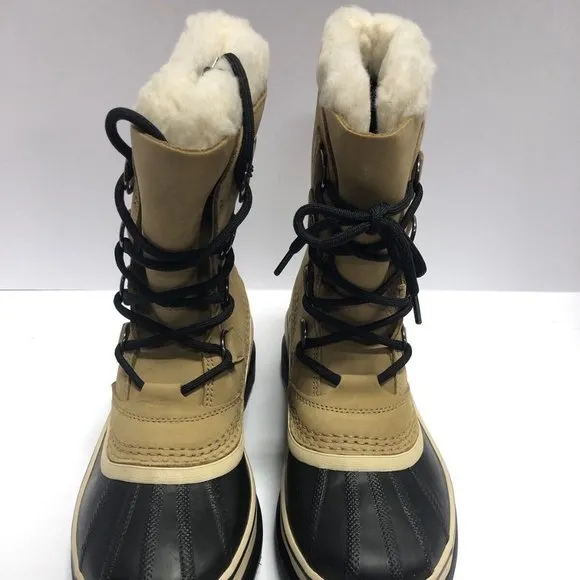 Sorel Women’s Caribou, Brown Waterproof Winter Boots, Size 7M