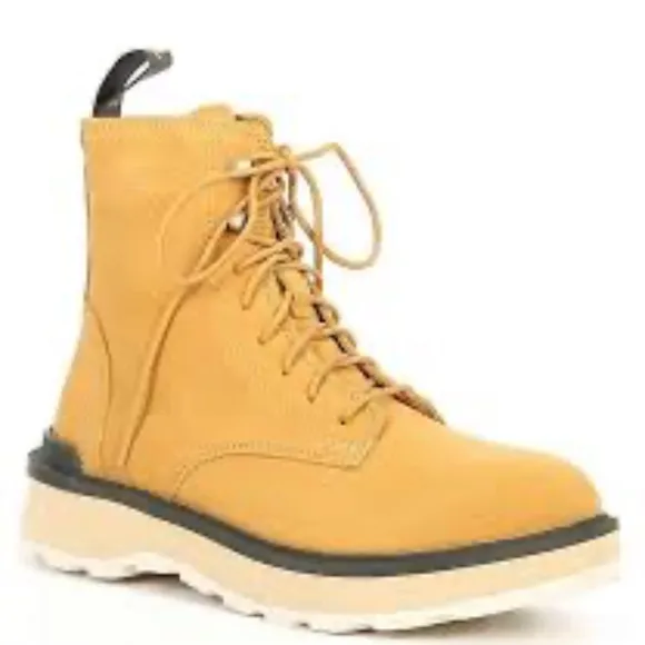 Sorel Women's Hi Line Lace Waterproof Leather Platform Boots NWT 8..5 or 9