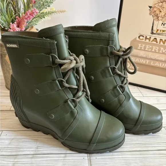 Sorel Women's Joan Wedge Rain Boots