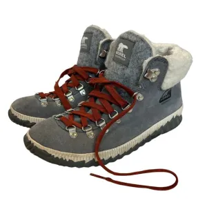 SOREL - Women's Out ‘N About Plus Conquest Waterproof Suede Boots