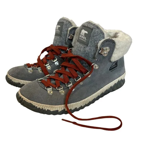 SOREL - Women's Out ‘N About Plus Conquest Waterproof Suede Boots