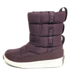Sorel Women's Puffy Mid Waterproof Winter Boots Plum, Size 8 M