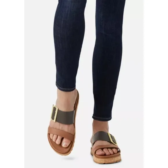 Sorel Women's Roaming Buckle Slide Sandal - Size 8