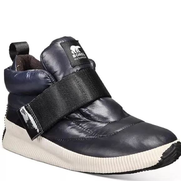 Sorel Women's Snow Boots Out N About sneaker booties Puffer Waterproof size 5