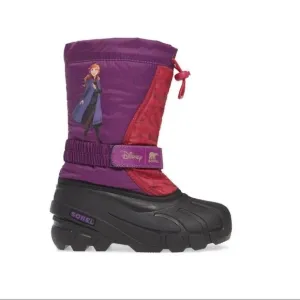 Sorel X Disney Frozen Flury Weather Resistant Snow Boots Winter Ski