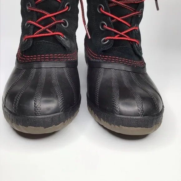 Sorel Youth Cheyanne II Lace Snow Boots in Black.
