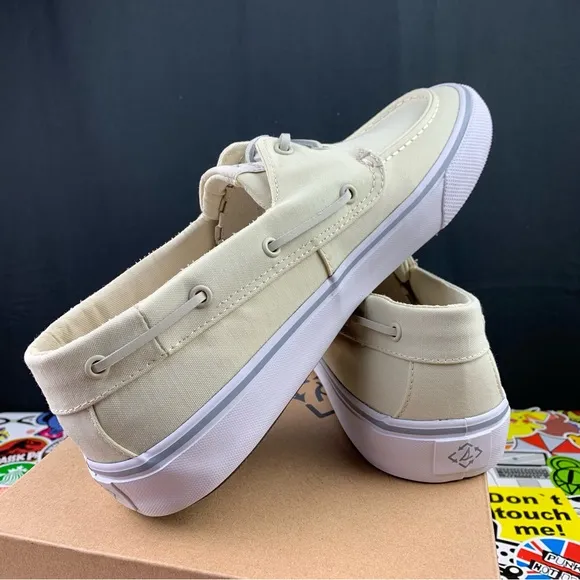 Sperry Bahama 2 Ivory Mens Various Sizes