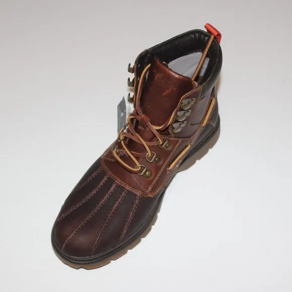SPERRY MEN'S WATERTOWN BROWN WATERPROOF LEATHER LACE UP BOOT