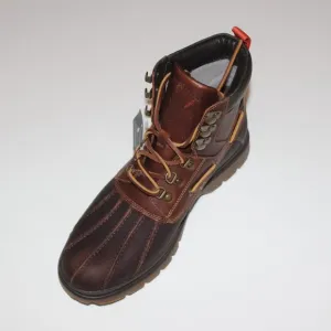 SPERRY MEN'S WATERTOWN BROWN WATERPROOF LEATHER LACE UP BOOT