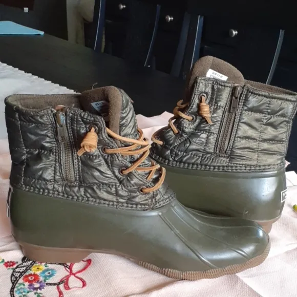 SPERRY RUBBER WATERPROOF BOOTS