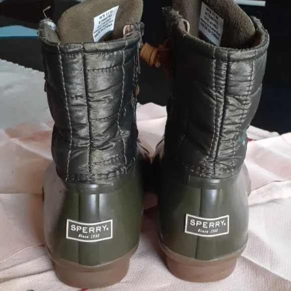 SPERRY RUBBER WATERPROOF BOOTS