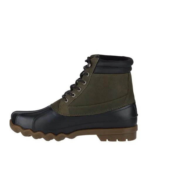 Sperry Top-Sider Brewster Duck Boots Dark Olive Green Men’s Size 9 NIB