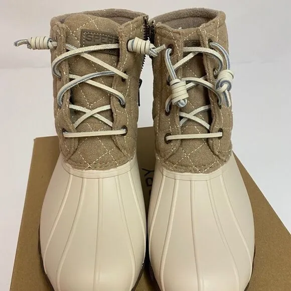 Sperry Saltwater Wool Quilted Waterproof Boots