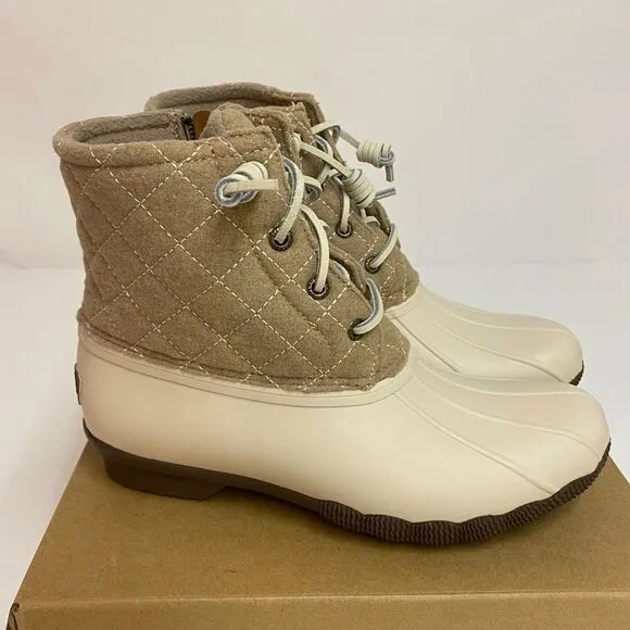 Sperry Saltwater Wool Quilted Waterproof Boots