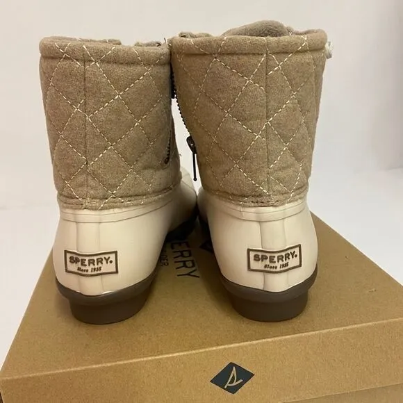 Sperry Saltwater Wool Quilted Waterproof Boots