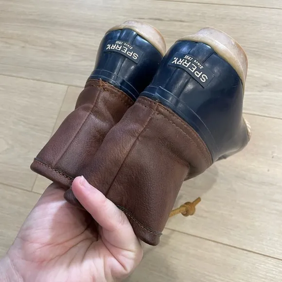 Sperry.Top-Sider Saltwater Water-Resistant Cold Weather Duck Booties shoes Sz 3