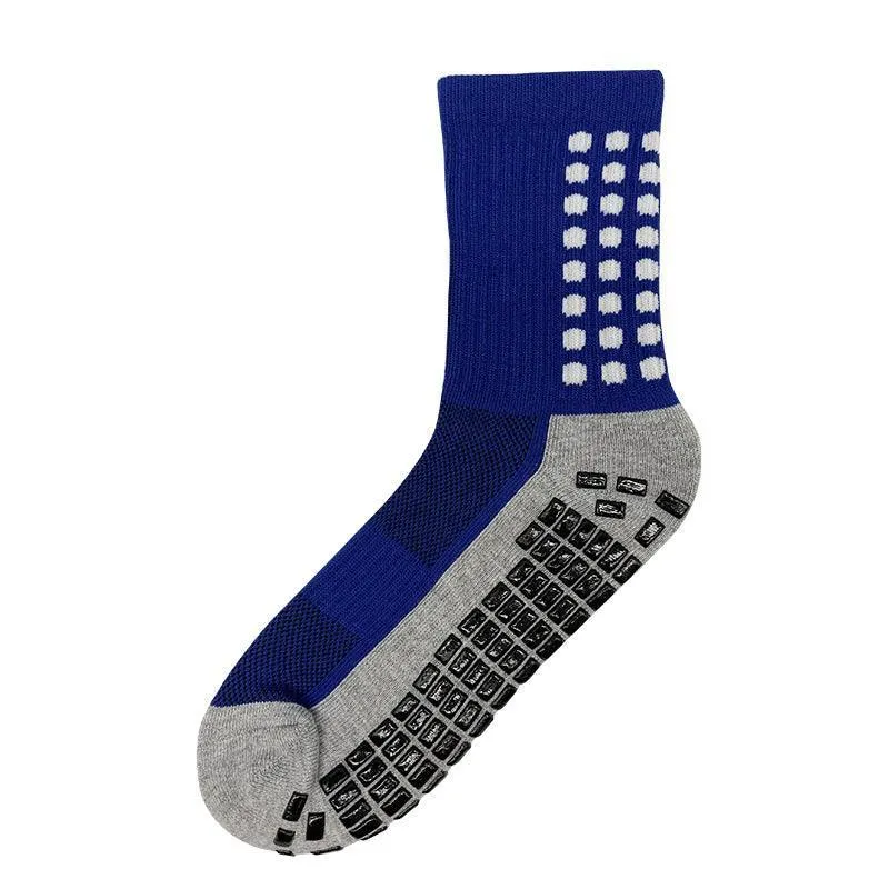 Sports Socks Anti-Slip Hospital Skid Soccer Basketball Football Pvc Grip Dots Au
