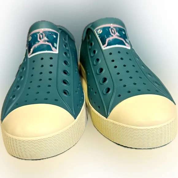 STAR WARS X NATIVE UNISEX BOUNTY GREEN BONE WHITE M8/W10 SHOES COMFORT SLIP ON