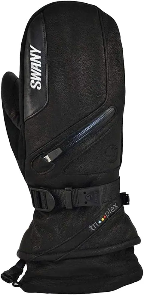 Swany Men's Insulated Leather Mittens