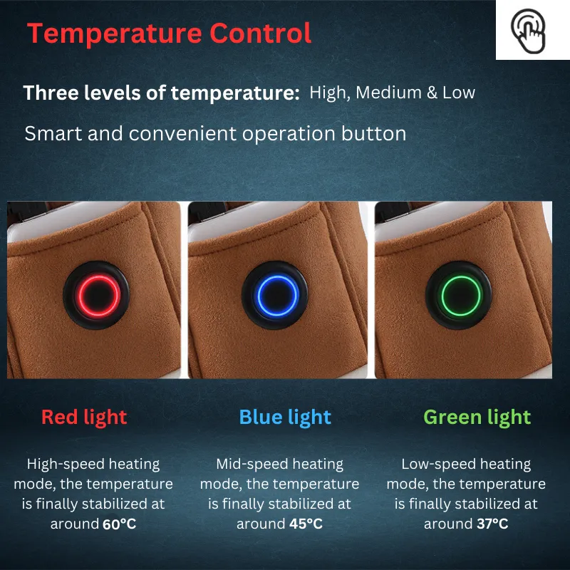 Swiss Winter Foot Warming USB Rechargeable Boots  60°C