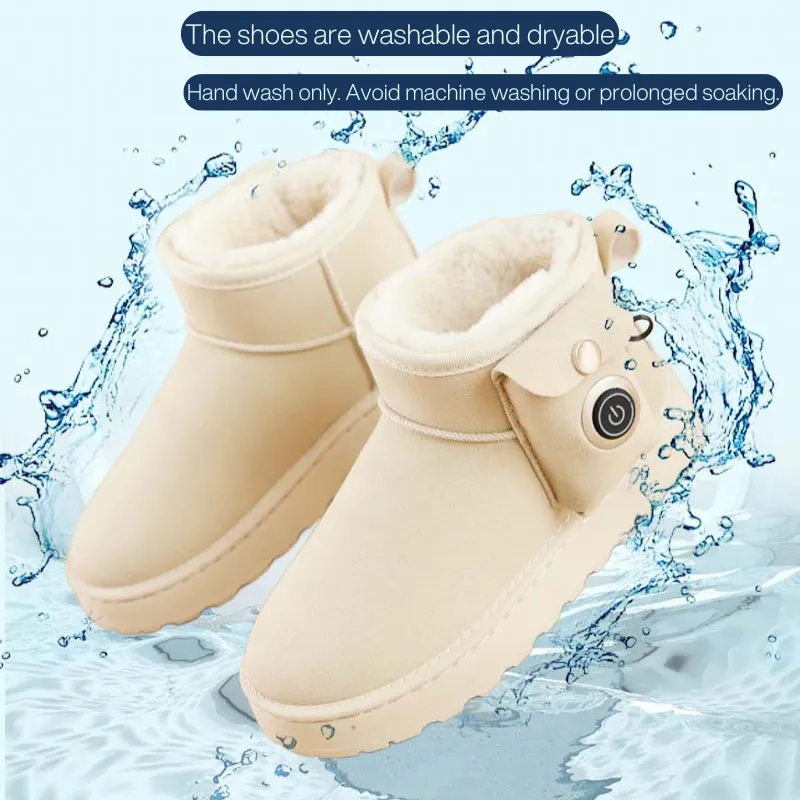 Swiss Winter Foot Warming USB Rechargeable Boots  60°C