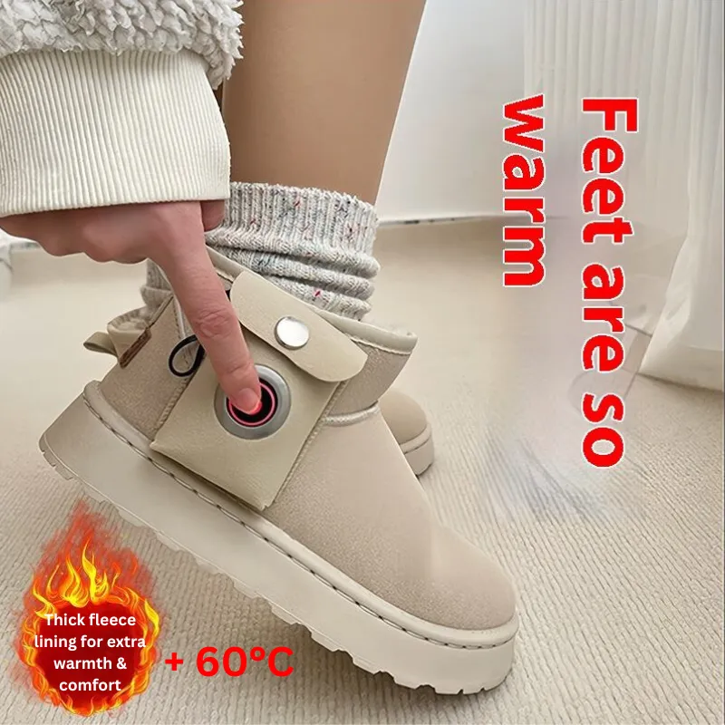 Swiss Winter Foot Warming USB Rechargeable Boots  60°C