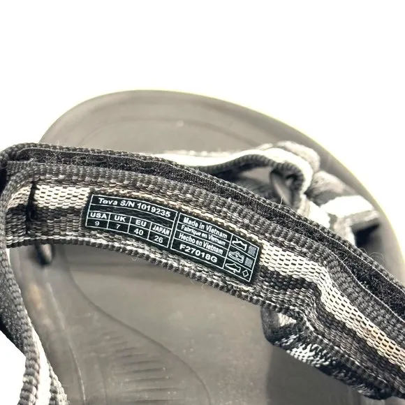 TEVA HURRICANE XLT2 WOMENS SPORT SANDALS LAGO BLACK US Size 9 EU 40