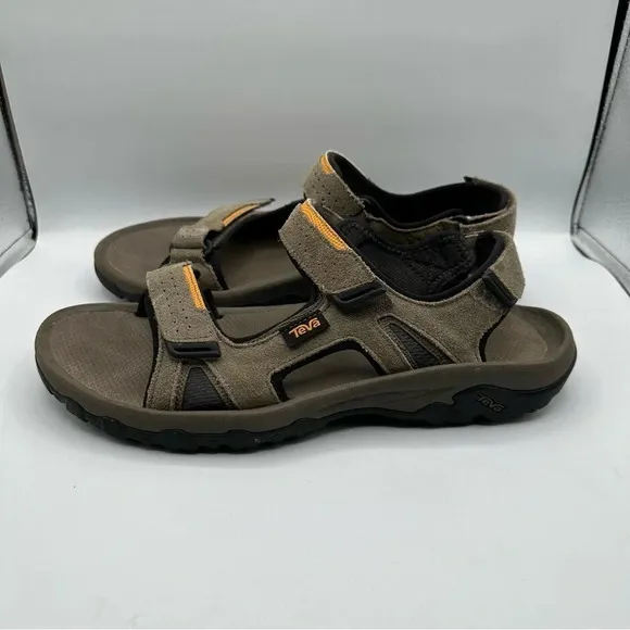 Teva Katavi 2 Sandals Men’s 12 Bungee Cord  Double Straps Hiking Outdoor