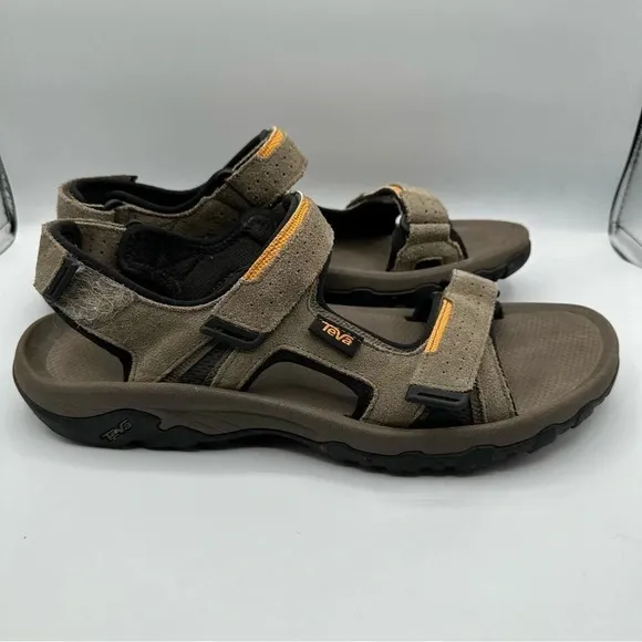 Teva Katavi 2 Sandals Men’s 12 Bungee Cord  Double Straps Hiking Outdoor
