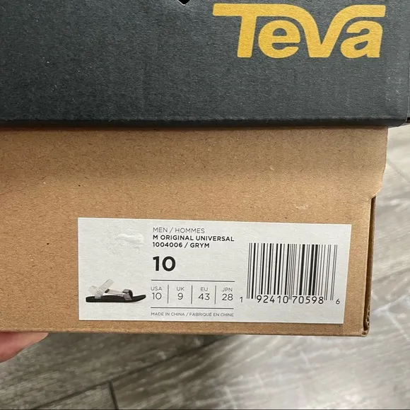 Teva men’s sandals original universal outdoor size 10