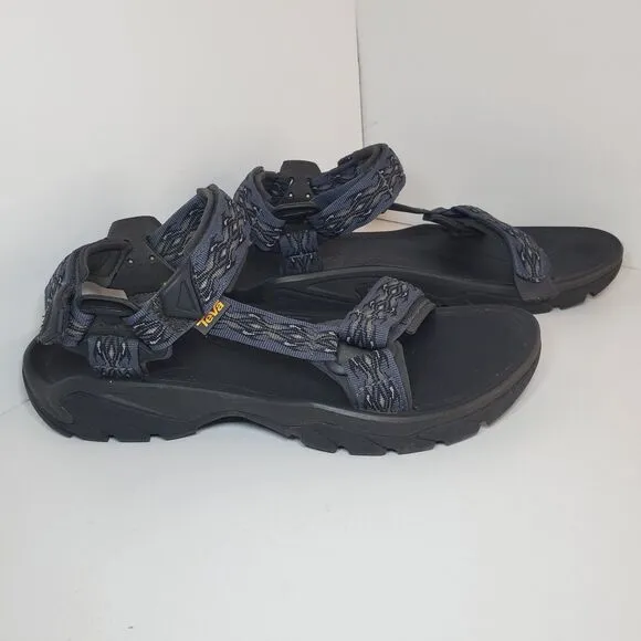 Teva Mens Sz 11 Fi 5 Universal  Madang Blue Black 1102456 Hiking Sport Sandals