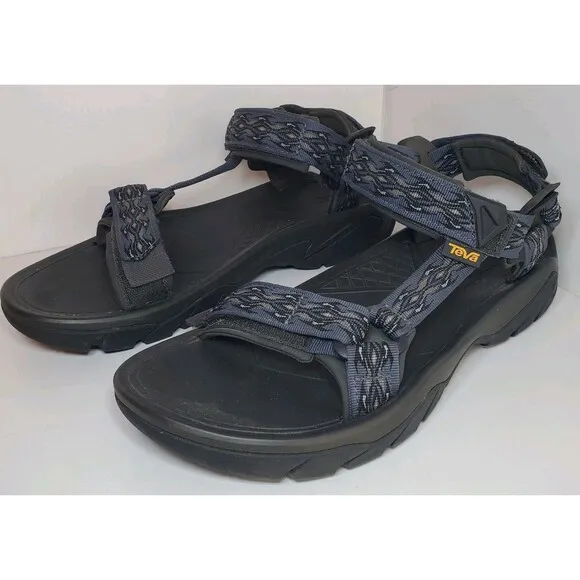 Teva Mens Sz 11 Fi 5 Universal  Madang Blue Black 1102456 Hiking Sport Sandals