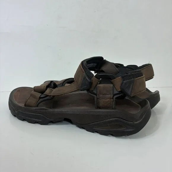 Teva Men’s Terra Fi 4 Leather Hiking Sandals Gorpcore Size 10.5