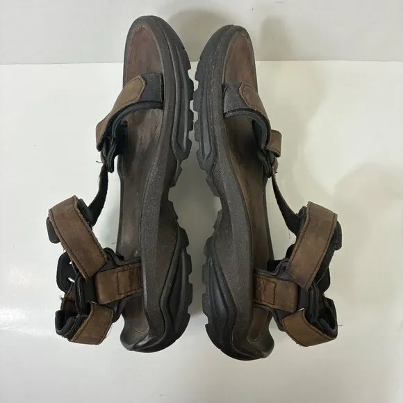 Teva Men’s Terra Fi 4 Leather Hiking Sandals Gorpcore Size 10.5