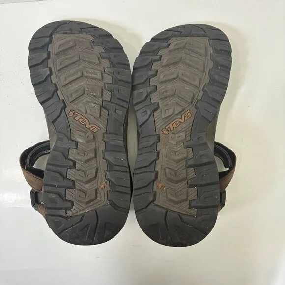 Teva Men’s Terra Fi 4 Leather Hiking Sandals Gorpcore Size 10.5