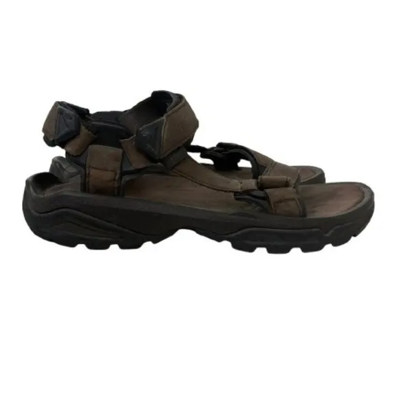 Teva Men’s Terra Fi 4 Leather Hiking Sandals Gorpcore Size 10.5
