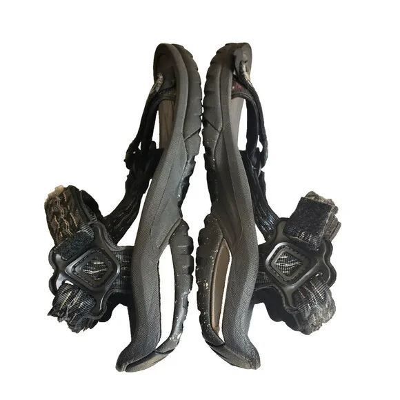 Teva Men's Terra Fi 5 Universal Gray Hook And Loop Hiking Sandals Size 9.5