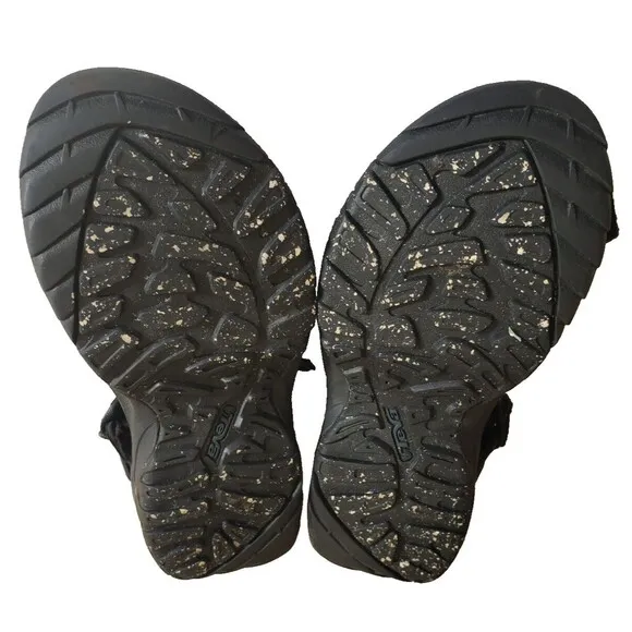 Teva Men's Terra Fi 5 Universal Gray Hook And Loop Hiking Sandals Size 9.5