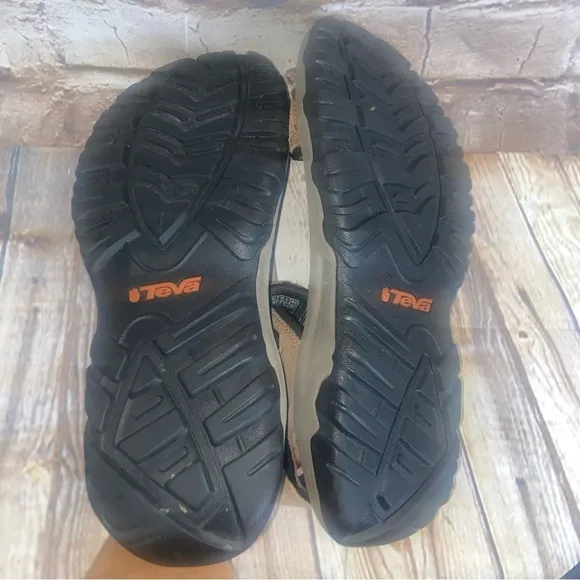 TEVA Mozel Sandals 4290 Mens Brown Men's Size 10 Leather Outdoor Hiking Shoes