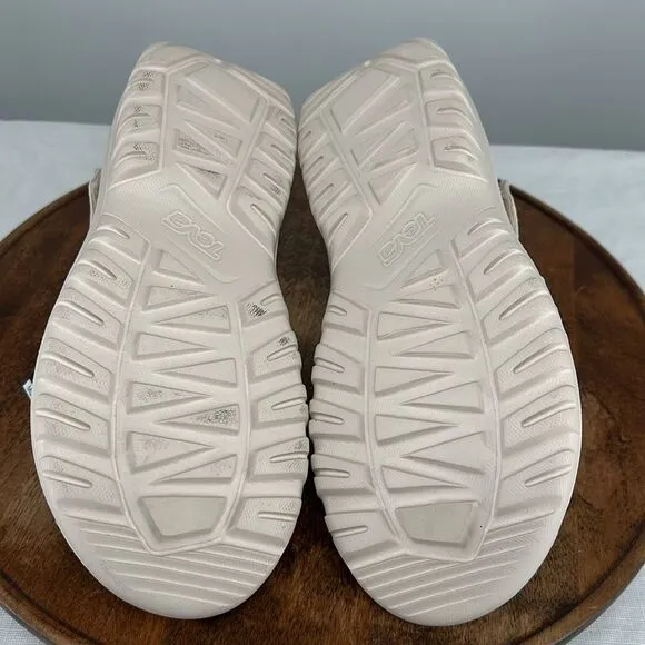 Teva Sandals Wm 9 Hurricane Drift Birch Neutral Tan Cream Rubber Outdoor Camp