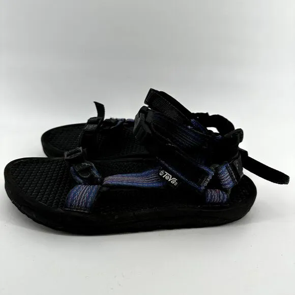 Teva Universal Trail Sporty Sandals Strap Round Toe Hiking Outdoor Blue 8